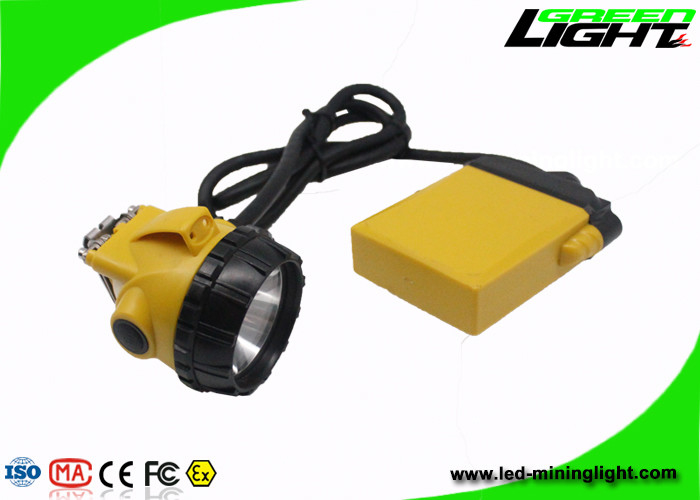 Farol anti IP68 explosivo da mineração de 25000 Lux High Beam Corded Led impermeável