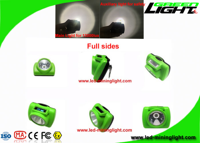 Farol recarregável brilhante super 6.8Ah 13000 Lux Safety For Mining Tunneling do diodo emissor de luz