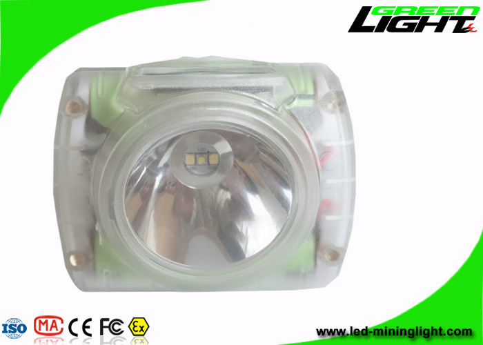Material duro recarregável do material do PC da prova sem corda da água de luzes da mineração IP68