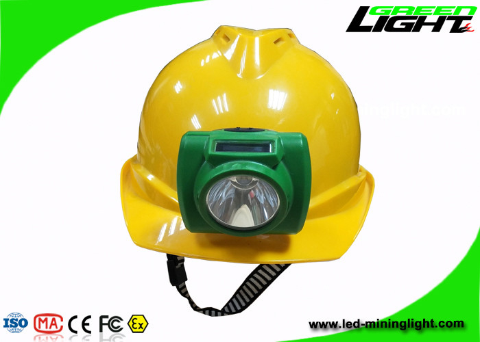 O capacete de segurança sem corda portátil da mineração do diodo emissor de luz conduziu o lítio Lon Battery do Lux IP68 das luzes 13000