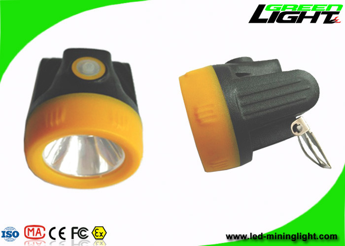 Lâmpada de mineração sem corda subterrânea do capacete das luzes IP68 com interruptor de carregamento da indicação de USB