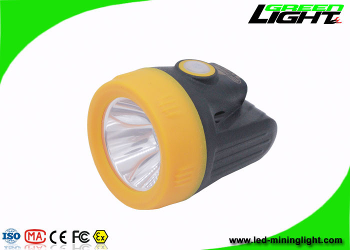 lâmpadas de tampão 10000lux sem corda dos mineiros da capacidade 3.8Ah para a iluminação da segurança do local de mineração