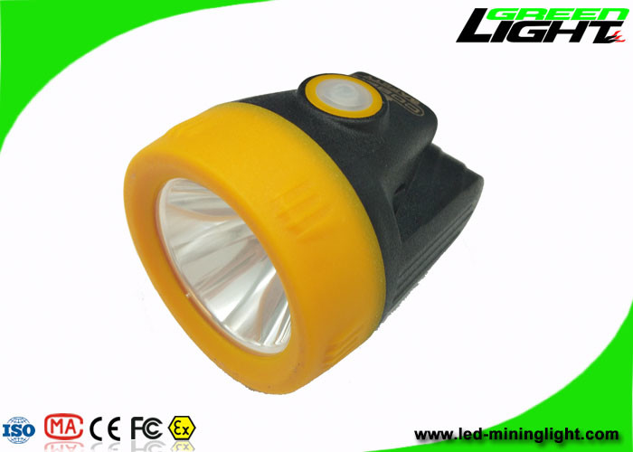 bateria sem corda da mineração IP68 3.8Ah da lâmpada de tampão 10000lux direta/carregamento de USB