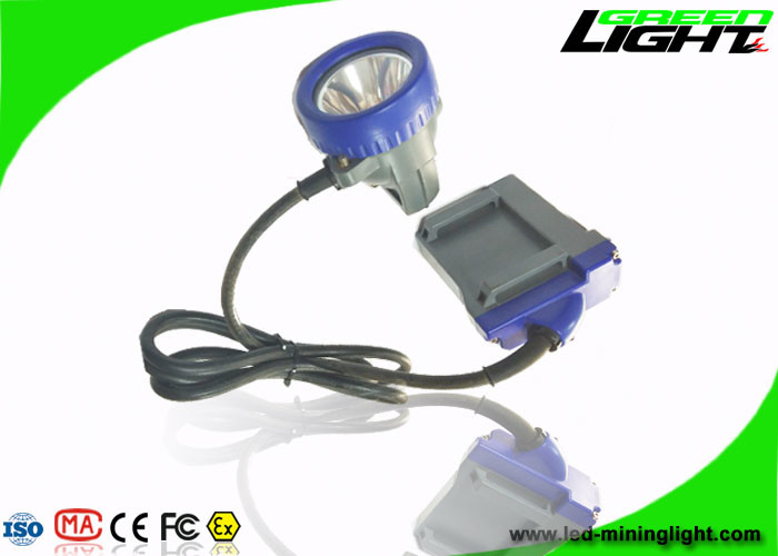 Mineiro de carvão IP68 Hard Hat Light 10000lux 6.6Ah Li - Ion Battery Anti Explosive