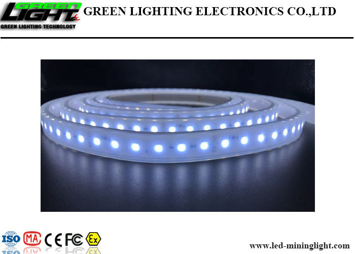 Branco fresco flexível à prova de explosões do brilho alto de luzes de tira do diodo emissor de luz para a mineração subterrânea
