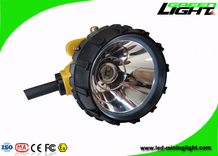 Brilho de mineração sem corda da bateria 15000lux das lâmpadas de tampão 6.8Ah do copo de alumínio Panasonic