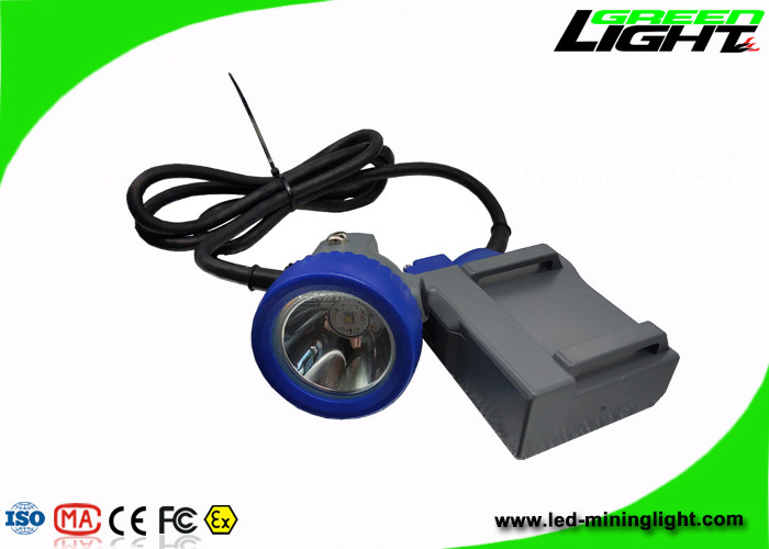 USB que carrega a lâmpada de tampão de mineração 6.6Ah da luz 10000lux do diodo emissor de luz Li - Ion Battery recarregáveis