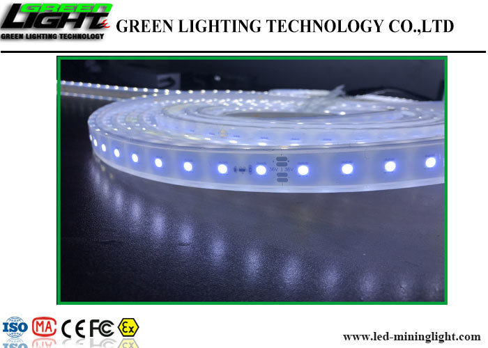 Luzes de tira 24V conduzidas flexíveis impermeáveis de poupança de energia para abrir Pit Underground Mine