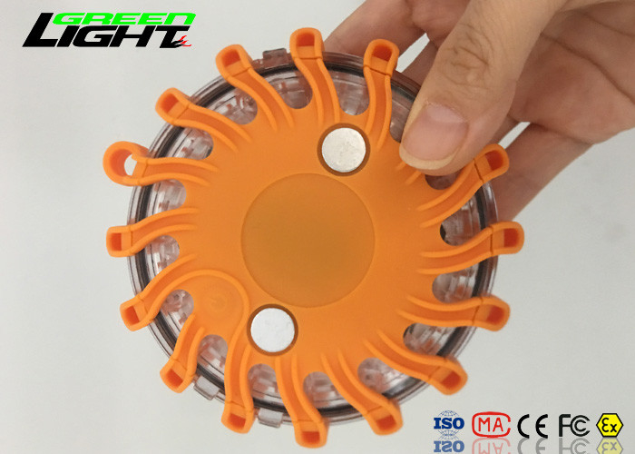 As cores múltiplas conduziram o aviso da emergência iluminam 5 watts com recarregável magnético