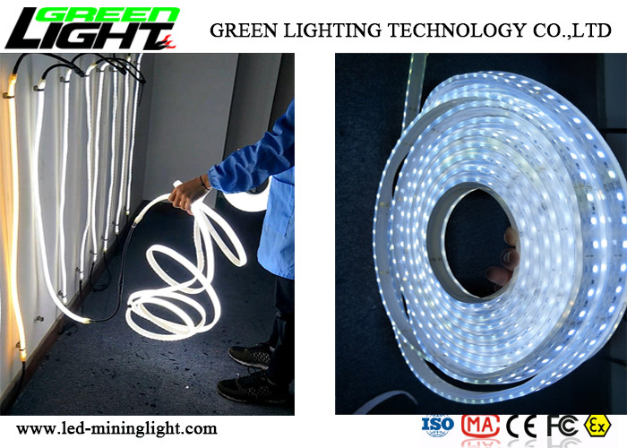 Flex Strip Rope Light conduzido resistente à corrosão SMD5050 para a instalação da escavação de um túnel