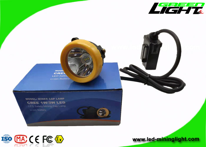 O tampão de mineração de advertência conduziu a lâmpada 7.8Ah Li do túnel - o tempo de funcionamento de Ion Battery With 18hours