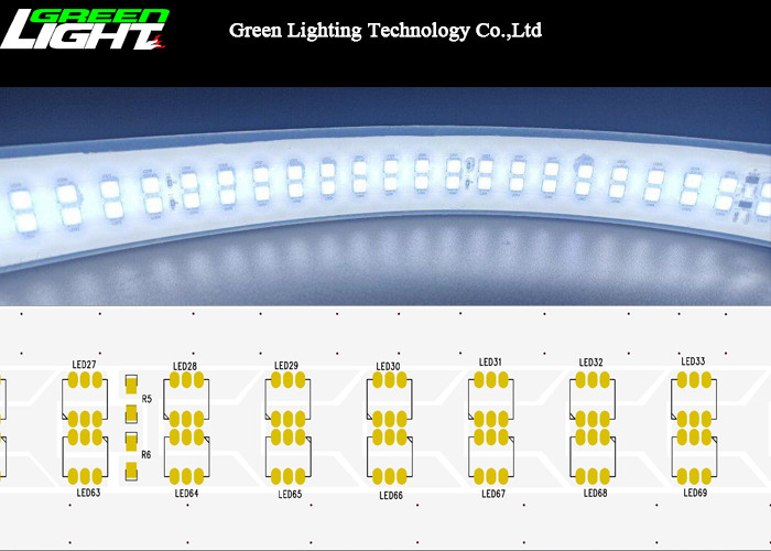 Diodo emissor de luz 2000lum/m claros lineares da baixa tensão AC220V SMD5050