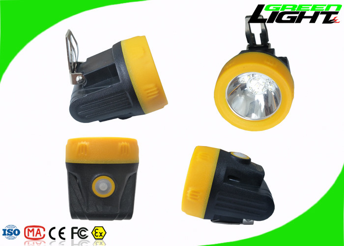 farol conduzido recarregável sem corda da lâmpada de tampão 3.8Ah dos mineiros de 200mA 143LUM